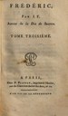 Titelblatt Tieck-Exemplar