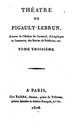 Titelblatt Tieck-Exemplar