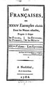 Titelblatt Tieck-Exemplar