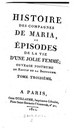 Titelblatt Tieck-Exemplar