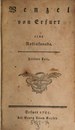 Titelblatt Tieck-Exemplar