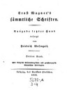 Titelblatt Tieck-Exemplar