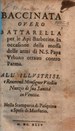Titelblatt Tieck-Exemplar