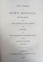 Titelblatt Tieck-Exemplar