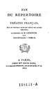 Titelblatt Tieck-Exemplar