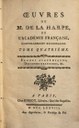 Titelblatt Tieck-Exemplar