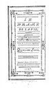 Titelblatt Tieck-Exemplar