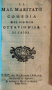 Titelblatt Tieck-Exemplar