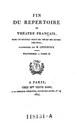 Titelblatt Tieck-Exemplar