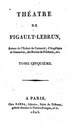 Titelblatt Tieck-Exemplar