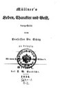 Titelblatt Tieck-Exemplar