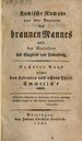Titelblatt Tieck-Exemplar