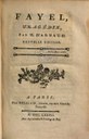 Titelblatt Tieck-Exemplar