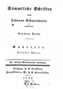 Titelblatt Tieck-Exemplar