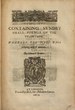 Titelblatt Tieck-Exemplar