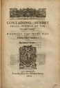 Titelblatt Tieck-Exemplar