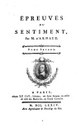 Titelblatt Tieck-Exemplar
