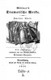 Titelblatt Tieck-Exemplar