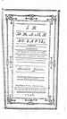 Titelblatt Tieck-Exemplar