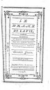 Titelblatt Tieck-Exemplar