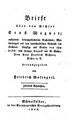 Titelblatt Tieck-Exemplar