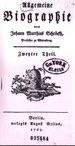 Titelblatt Tieck-Exemplar