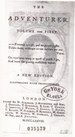 Titelblatt Tieck-Exemplar