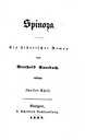 Titelblatt Tieck-Exemplar
