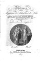 Titelblatt Tieck-Exemplar